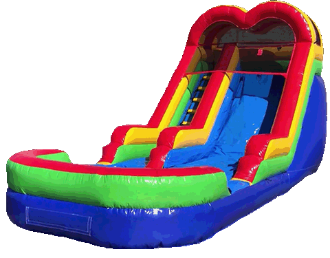 14 Colorful Water Slide Rental